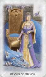Celtic Dragon Queen of Wands