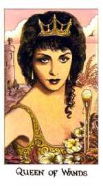 Cosmic Queen of Wands