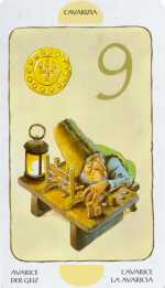Gnomes 9 of Pentacles