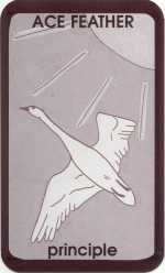 Living Earth Ace of Feathers