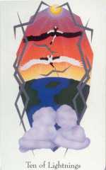 Tarot of Love 10 of Lightnings