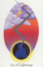 Tarot of Love Ace of Lightnings