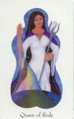 Tarot of Love Queen of Rods