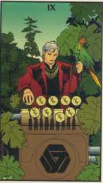 Mage 9 of Pentacles