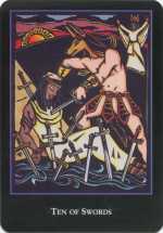 World Spirit 10 of Swords