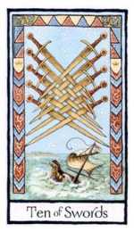 Old English 10 of Swords
