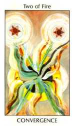 Tarot of the Spirit 2 of Fire