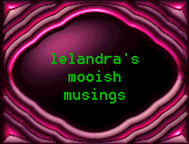lelandra's mooish musings (title plate)