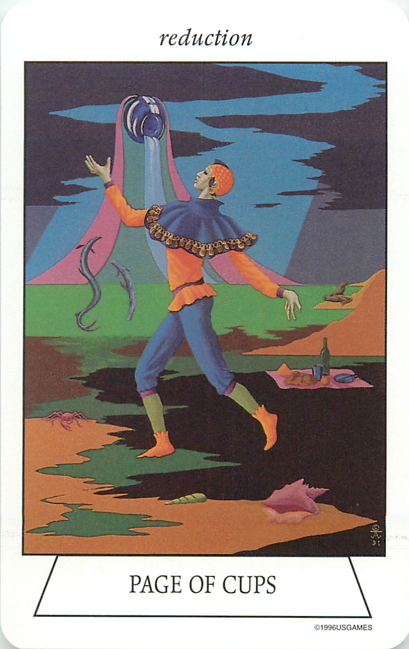 Navigator's Tarot of the Mystic SEA Page of Cups
