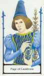 Tarot of the Old Path Page of Cauldrons